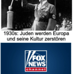 political-memes political text: 1930s: Juden werden Europa und seine Kultur zerstören FOX NEWS cha n nel Today: Muslims will &stroy Europe and its culture  political