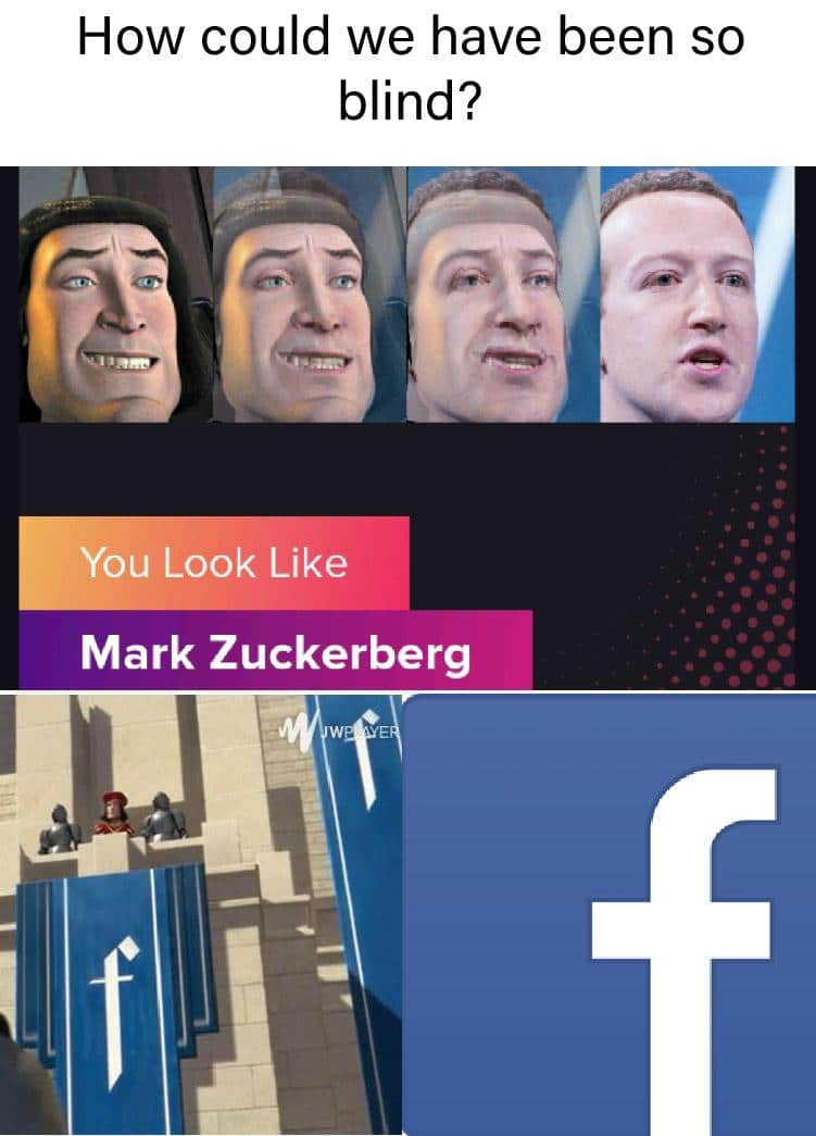 Dank Meme dank-memes cute text: How could we have been so blind? You Look Like Mark Zuckerberg 