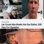 dank-memes cute text: KLAQ.COM Las Cruces Man Breaks Into Gas Station, Still Pa s For Ci arettes —-"rofessqts have STANDA  Dank Meme