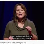 feminine-memes women text: we can live in a truly equal and welcoming society. Why I am not a feminist I Betsy Cairo I TEDxMileHighWomen  women