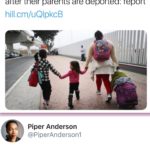 political-memes political text: Migrant children quietly being adopted after their parents are deported: report hill.cm/uQlpkcB Piper Anderson @PiperAnderson1 That