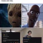dank-memes cute text: lucy„ @curledbitch roses are red, henchhamster • 6b I Award Roses are red I am groot OFFICER INNOCENT PLEASE DON