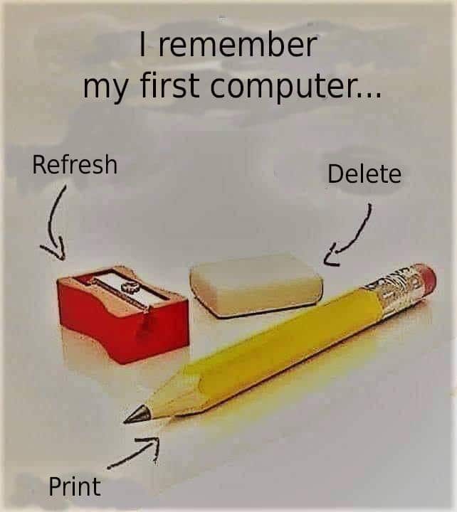 cringe boomer-memes cringe text: I remember my first computer... Refresh Print Delete 