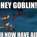 offensive-memes nsfw text: HEY GOBLIN! you Now HAVE AIDS!  nsfw