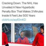 avengers-memes thanos text: Verizon LTE 2:57 PM ClickHole 0 @ClickHole Cracking Down: The NHL Has Unveiled A New Hyperbolic Penalty Box That Makes 3 Minutes Inside It Feel Like 500 Years clckhl.co/aq40mKD 217/18, 1:20 PM Tweet your reply 6  thanos