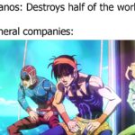 avengers-memes thanos text: Thanos: Destroys half of the world Funeral companies:  thanos
