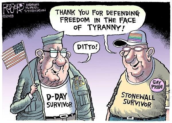 cringe boomer-memes cringe text: THANK You FOR DEFENDINQ FREEDOM IN THE FACE 0F TYRANNY! DiTT0! V-DAY SURVIV0R GAY PRIDE STONEWALL SURvlV0R 