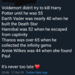 wholesome-memes cute text: Voldemort didn