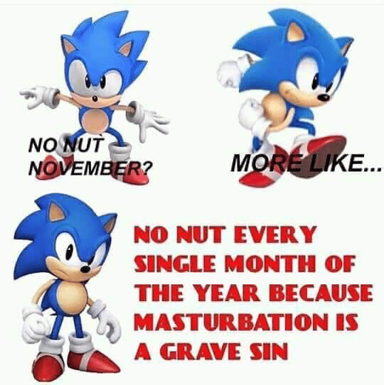 christian christian-memes christian text: NO NUT EVERY SINGLE MONTH OF THE YEAR BECAUSE MASTURBATION IS A GRNE SIN 