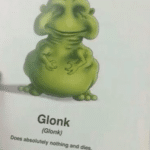 Glonk Sad meme template blank  Useless, Death, Creature, Monster, Green