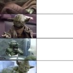 Increasingly strong Yoda Star Wars meme template blank  Yoda, Baby Yoda, Increasingly, Strong