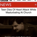 other-memes dank text: A Hon. News gore • Q NEWS Teen Dies Of Heart Attack While Masturbating At Church God is very quick these days  dank