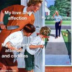 wholesome-memes cute text: My love affection atteg i and cud th me s  cute
