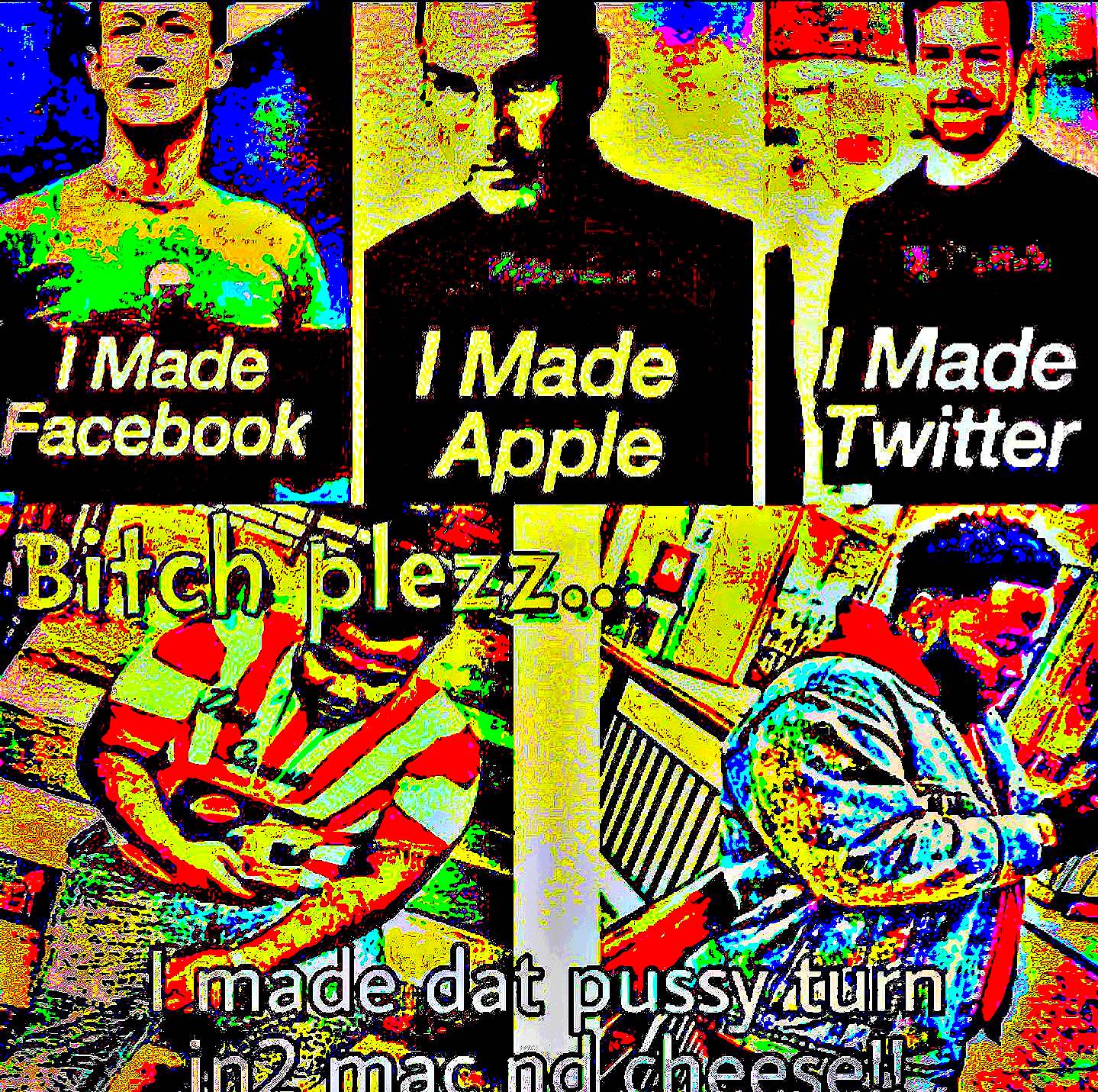 deep-fried deep-fried-memes deep-fried text: I Made 1 Made I Made Facebook Apple ezzoe. V4fi4e%t 