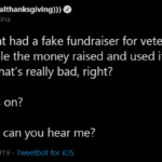 political-memes political text: (((Josh Malthanksgiving))) @JoshMalina The President had a fake fundraiser for veterans on tv and then stole the money raised and used it for his own campaign. That