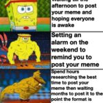 wholesome-memes cute text: 8. Posting your meme as soon as it is finished Waiting till the afternoon to post your meme and hoping everyone is awake Setting an alarm on the weekend to remind you to post your meme Spend hours researching the best time to post your meme then waiting months to post it to the point the format is dead Not posting your memes and only showing them to close family and friends to make them smile i@acl with mematic  cute