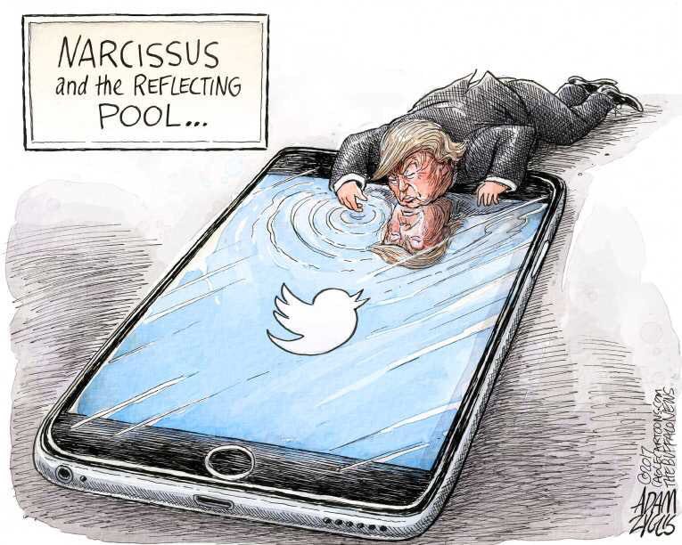 political political-memes political text: NARCISSUS and the REFLECTING POOL... 