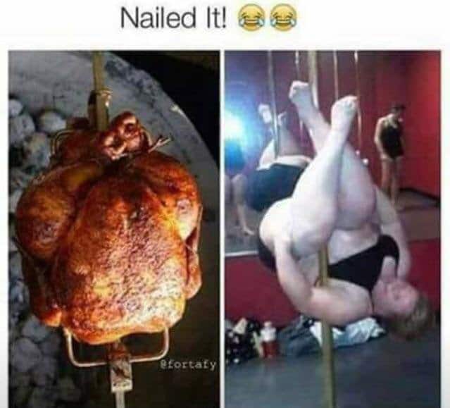 nsfw offensive-memes nsfw text: Nailed It! 