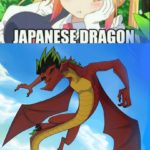 anime-memes anime text: EUROPEAN:DRAGON CHINESE JAPANESåRÅåONq AMERICUDRAGON never knew that pains could offer such a:Pleasant sensation. MASOCHIST DRAGON My heart, body, and soul fill with such pleåsure!  anime