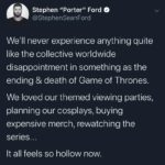 game-of-thrones-memes game-of-thrones text: Stephen "Porter" Ford @StephenSeanFord We