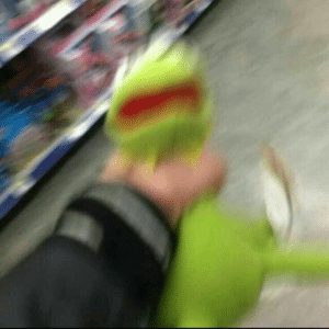 Kermit getting choked Getting meme template