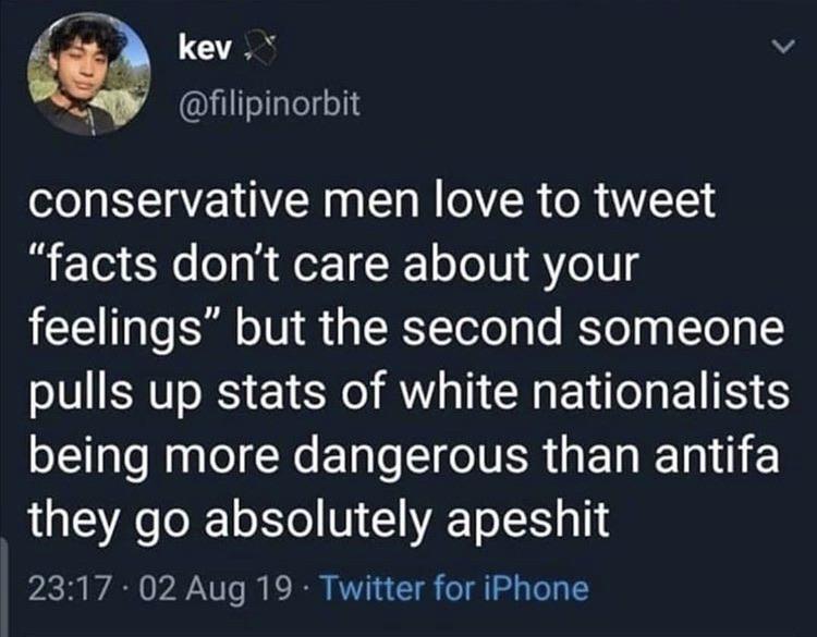 political political-memes political text: kev @filipinorbit conservative men love to tweet 