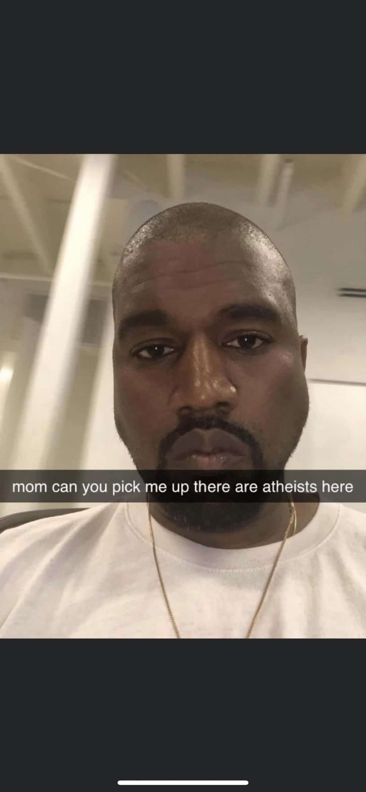christian christian-memes christian text: mom can you pick me up there are atheists here 