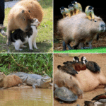 Capy bara friends with everyone Animal meme template blank  Capybara, Friends, Wholesome, Animal