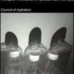 water-memes water text: Therapist: The council of hydration can