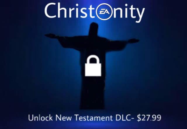 christian christian-memes christian text: Christ@nity Unlock New Testament DLC- $27.99 