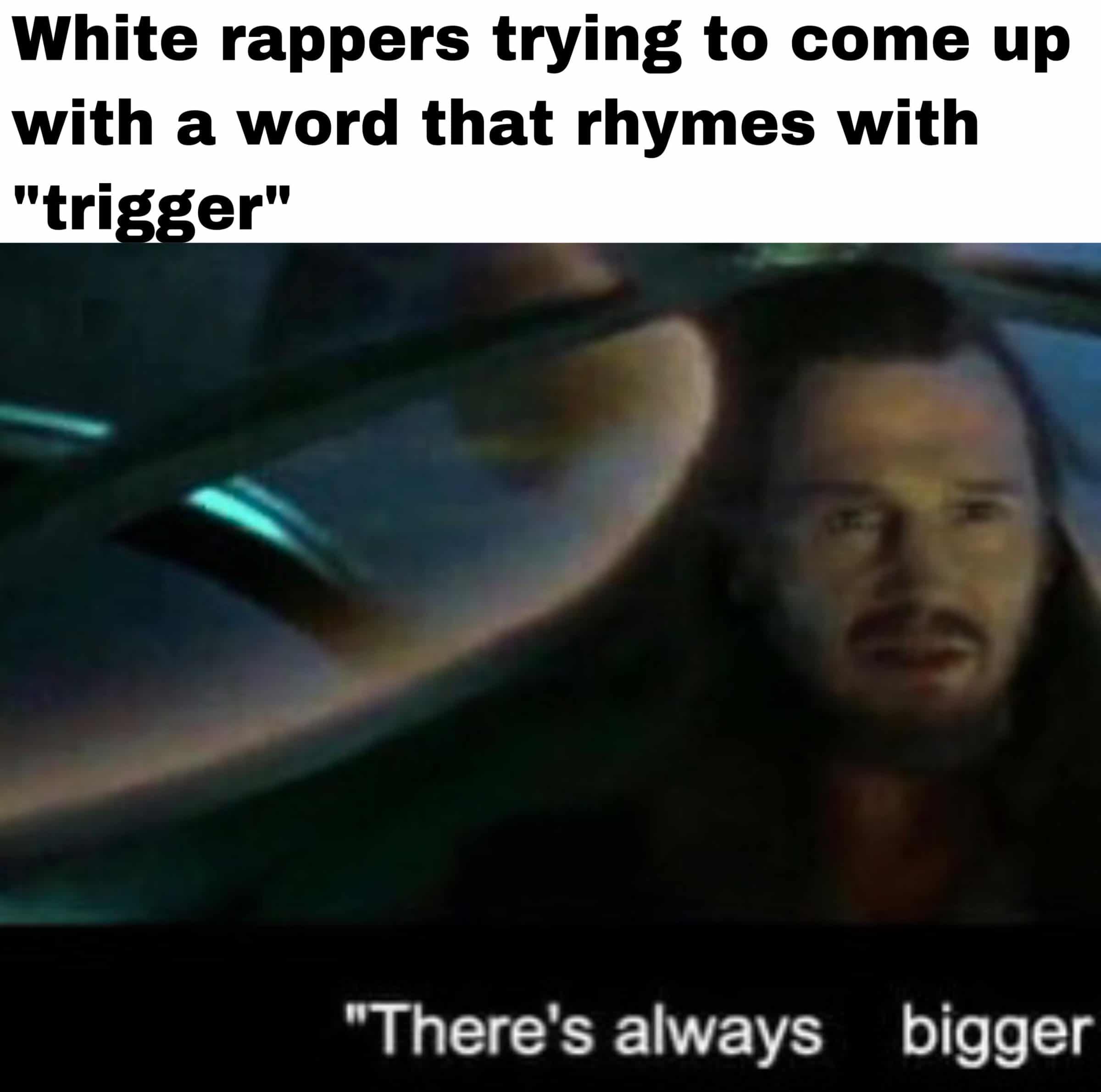 prequel-memes star-wars-memes prequel-memes text: White rappers trying to come up with a word that rhymes with 