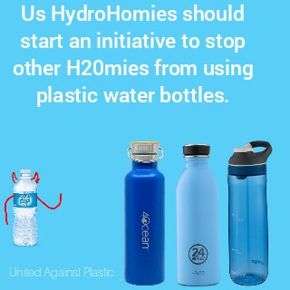 water water-memes water text: Us HydroHomies should start an initiative to stop other H20mies from using plastic water bottles. niteci P,gairst Plast 