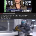 star-wars-memes prequel-memes text: NICOLE CARTER u VICTORIA OECKHAM ULTEO ONTO DOLLY ANO WHEELED Anonymous Hero Donates Hospital 200 Human Kidneys Your tactics confuse and frighten me, sin  prequel-memes