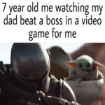 star-wars-memes sequel-memes text: 7 year old me watching my dad beat a boss in a video game for me  sequel-memes