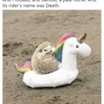 christian-memes christian text: And I looked, and behold, a pale horse. And its rider