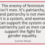 feminine-memes women text: The enemy of feminism isn