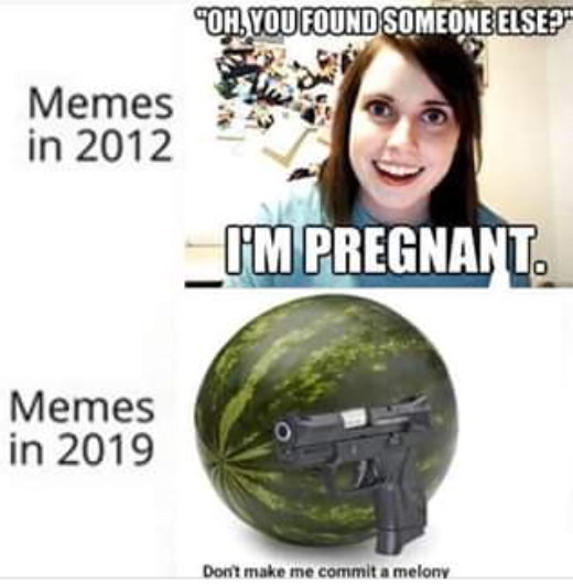 Dank, Meme, 2020, Surreal, Over-Attached Girlfriend other-memes dank text: Memes in 2012 Memes in 2019 