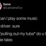 christian-memes christian text: llama @LlamalnaTux me: can I play some music uber driver: sure me: *pulling out my tuba* do u like veggie tales  christian