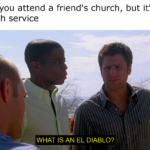 christian-memes christian text: When you attend a friend