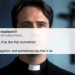 christian-memes christian text: madison!!! @madisonfrench_ priest: it be like that sometimes congregation: and sometimes like that it be  christian