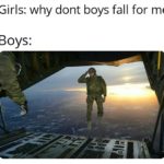 wholesome-memes cute text: Girls: why dont boys fall for me Boys:  cute