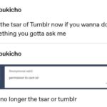 history-memes history text: pukicho I am the tsar of Tumblr now if you wanna do something you gotta ask me pukicho Anonymous said: permission to cum sir I am no longer the tsar ortumblr  history