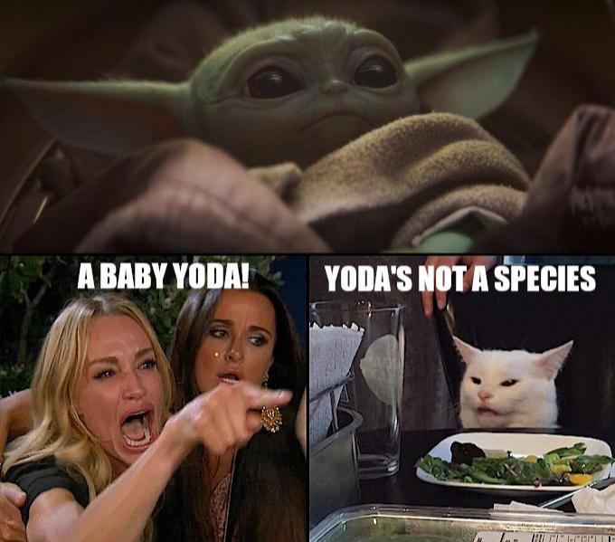 ot-memes star-wars-memes ot-memes text: vonrs NOT 'SPECIES 