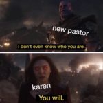 christian-memes christian text: new pastor I don