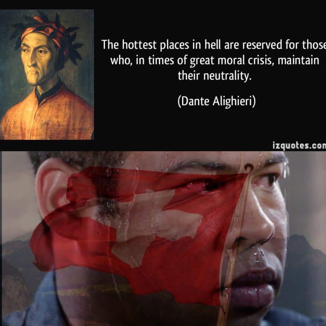 history history-memes history text: The hottest places in hell are reserved for those who, in times of great moral crisis, maintain their neutrality. (Dante Alighieri) izquotes.con 