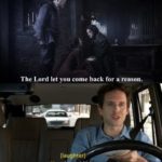 game-of-thrones-memes game-of-thrones text: The Lord let you come back for a reason. [laughter -You cidinb bitkh.  game-of-thrones