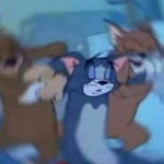 Carrying Tom Cat Tom and Jerry meme template blank  Tom and Jerry, Tom Cat, Animal, Carrying, Radial Blur, Tired, Drunk, Helping