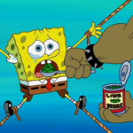 Feeding Spongebob Lima Beans Spongebob meme template blank  Spongebob, Food, Eating, Forced, Torture, Lima, Beans