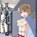 Anime girl hiding from Terminator Anime meme template blank  Anime, Girl, Hiding, Terminator, Sad, Crying, Scared, Vs, Robot, Gun