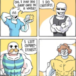 Meme Generator – Different strong men comic